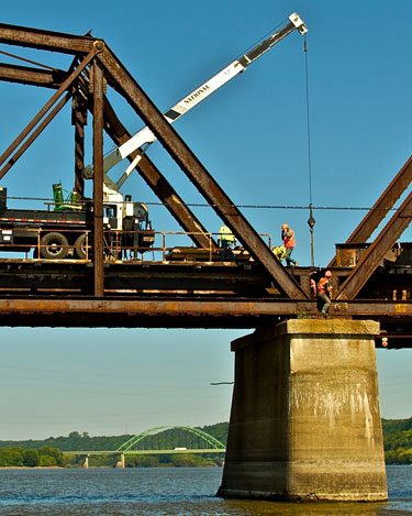 Koppers RS Workers on a Bridge